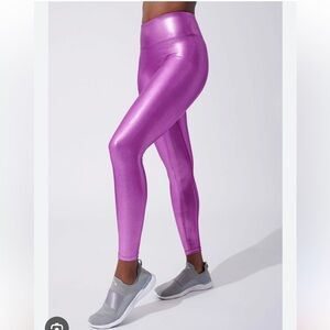 Heroine Sport Shiny Pink Leggings